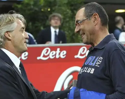 Mancio vs Sarri, zuffa in panchina