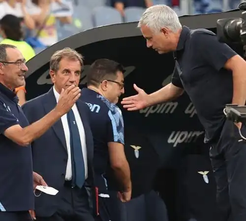 Maurizio Sarri – José Mourinho: la polemica non si placa