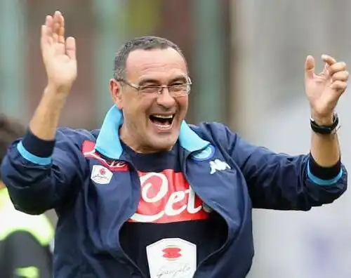 Sarri: “Chi non gioca non è un c…one”