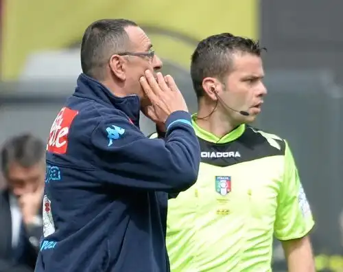 Sarri: “Innaturale giocare a quest’ora e sempre dopo la Juve”
