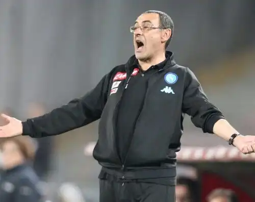 Napoli, Sarri polemico: “Non è vero che non cambio mai”