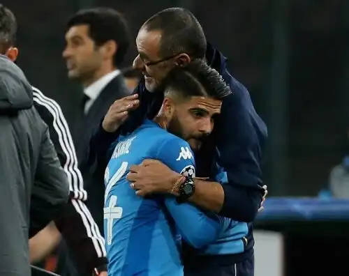 Insigne manda una preghiera a Sarri