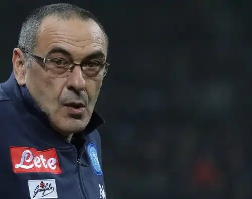 Napoli, l’appello di De Laurentiis a Sarri