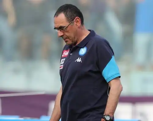 Maurizio Sarri mette il Napoli al secondo posto