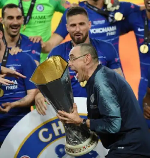 Sarri, parole d’addio al Chelsea