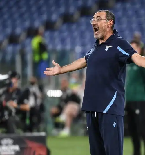 Lazio, Maurizio Sarri è preoccupato per la Lega di Serie A