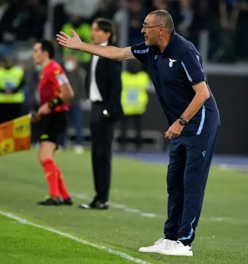 Maurizio Sarri, parole dure nei confronti dell’Inter