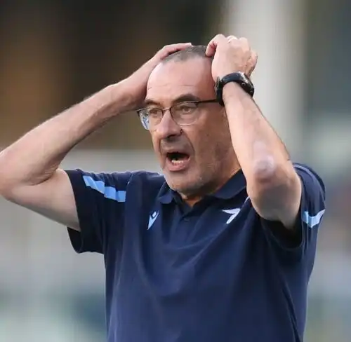Lazio, Sarri invoca il mercato: “Ci serve qualcuno”