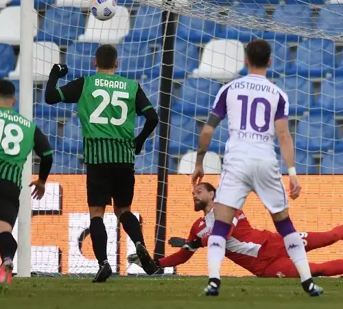 Sassuolo, la rimonta è di rigore: 3-1 alla Fiorentina