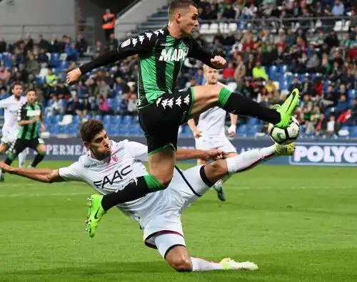 Colpaccio Okwonkwo, il Bologna vince il derby