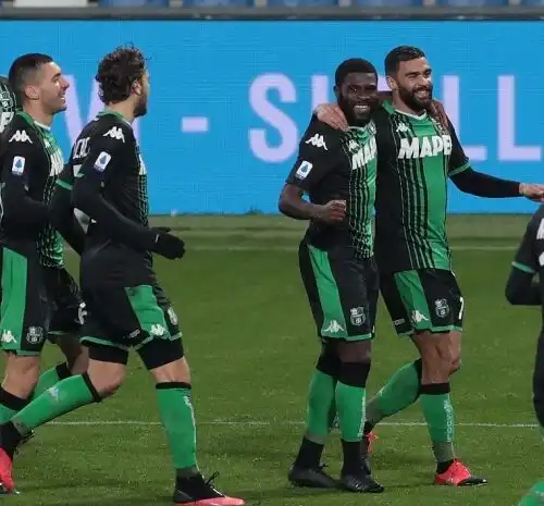 Il Sassuolo travolge il Brescia nell’ultimo recupero