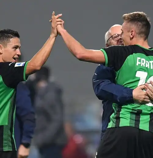 Serie A: il Sassuolo rimonta e batte il Venezia