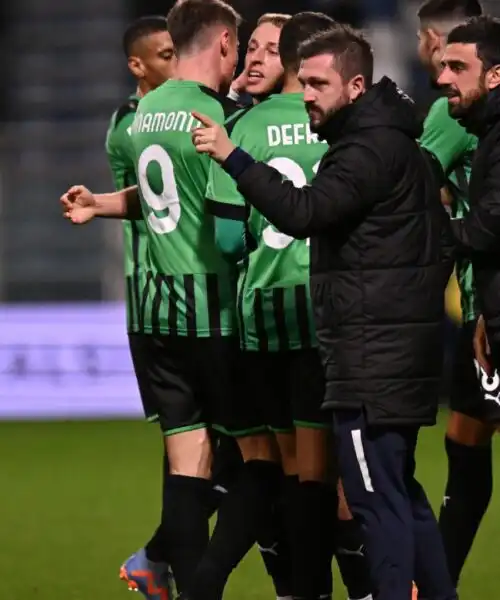 Il Sassuolo la vince nel recupero: che beffa per la Cremonese