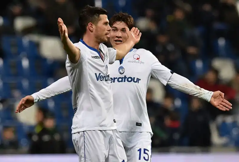 Gol di Zapata, Gomez, Mancini e tripletta di Ilicic per i nerazzurri, Duncan e autorete di Palomino per gli emiliani.