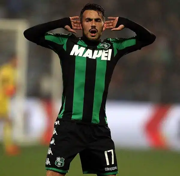 Sassuolo-Juventus 1-0. Sansone 7,5. Si inventa una punizione perfetta che si rivela decisiva per il risultato finale.