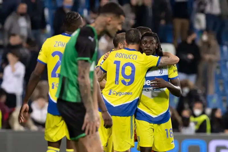 La Juventus batte il Sassuolo nel monday night