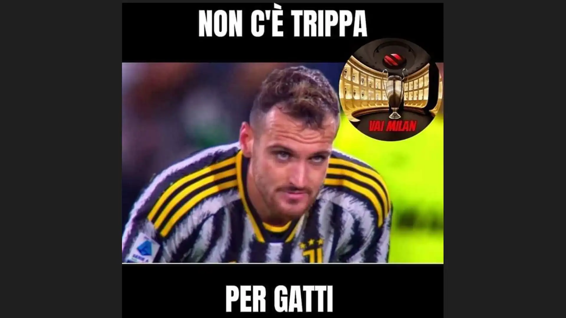 Non potevano mancare i meme dopo Sassuolo-Juve