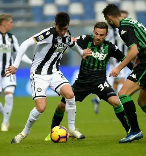 Sassuolo-Udinese 0-1 – Serie A 2018/2019