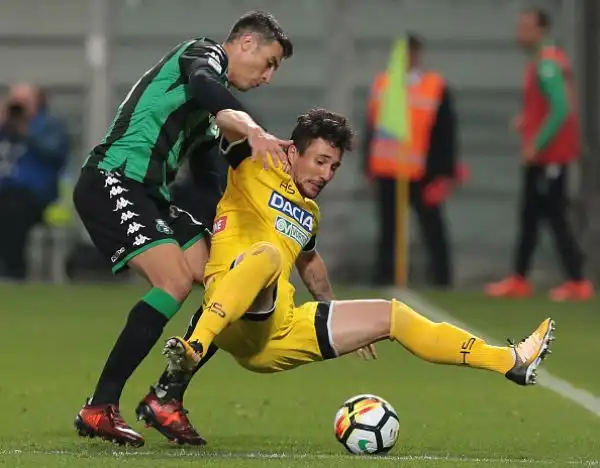 Velo di Perica e conclusione perentoria di Barak, questo basta all'Udinese per ottenere tre punti pesantissimi contro un Sassuolo ormai in crisi.