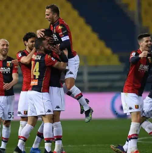 Il Genoa vince in rimonta, Scamacca inguaia il Parma