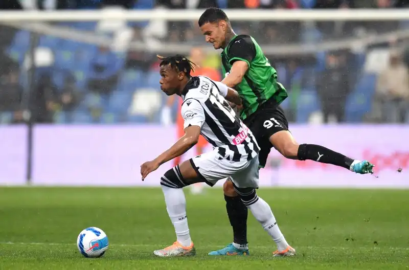 Non basta Scamacca: l’Udinese blocca il Sassuolo sull’1-1
