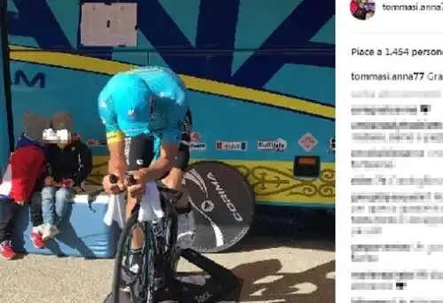 Michele Scarponi è morto, post toccante della moglie