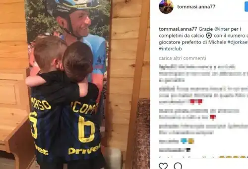 I gemelli di Michele Scarponi emozionano tutti