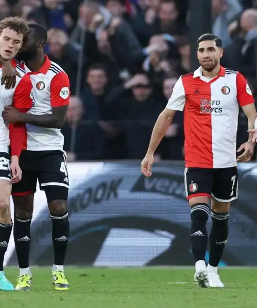 Scatto del Napoli per il centrocampista del Feyenoord: le foto