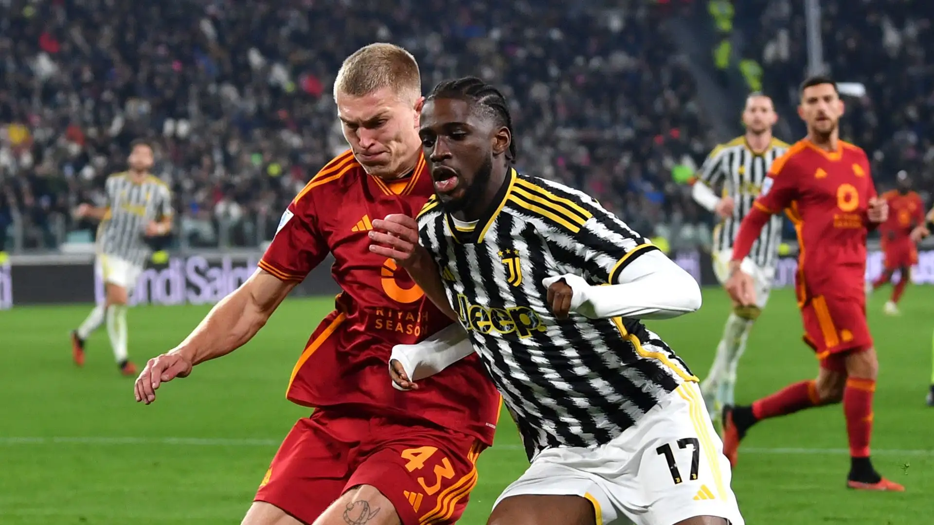La Juve ha dimezzato lo svantaggio dall'Inter: ora è a -2