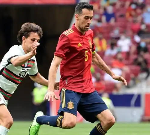 Euro 2020, Spagna: Sergio Busquets positivo al Covid