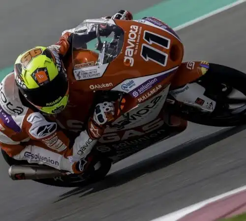 Moto3: ematoma al rene, Sergio Garcia alza bandiera bianca