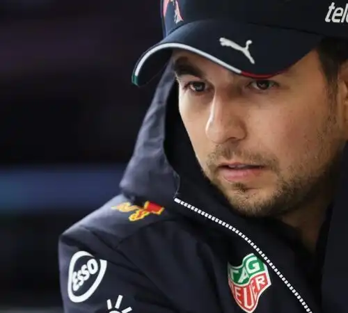 F1, Sergio Perez vuole fare un bel regalo al terzo figlio Emilio