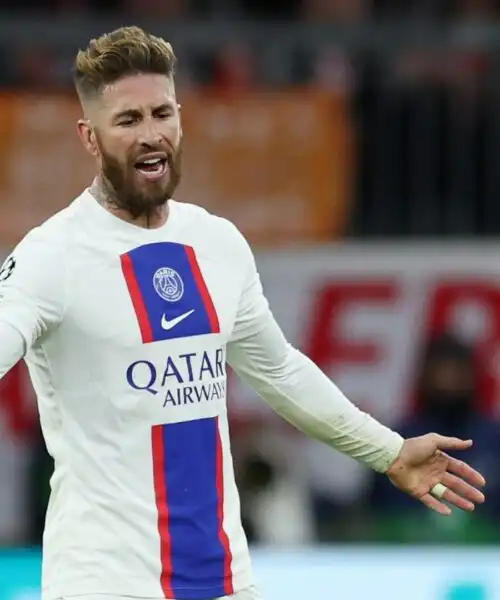 Sergio Ramos scontento dell’offerta del PSG: cos’è successo. Foto