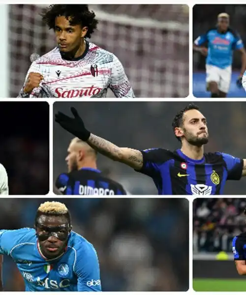 Serie A 2023, i migliori sono stati loro, concordi? Le foto della top 10