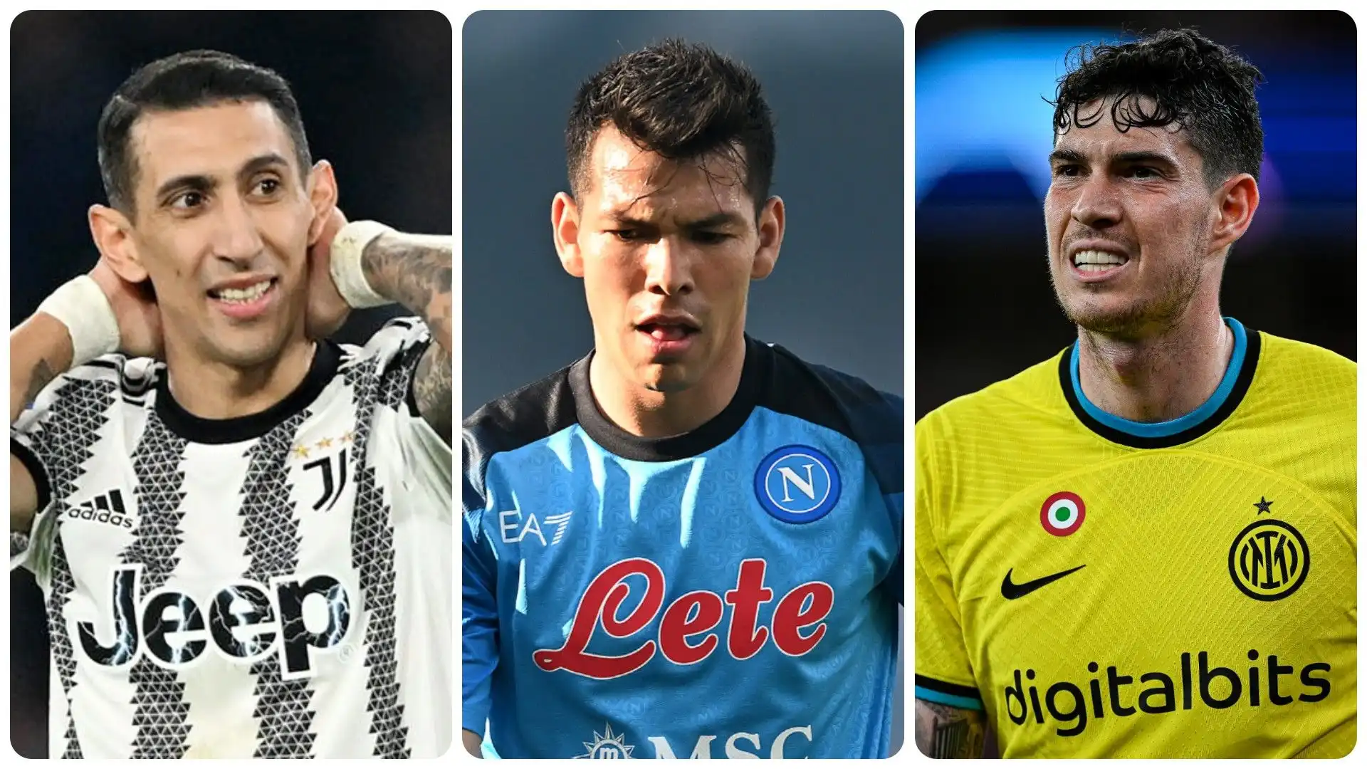 Serie A: i calciatori più preziosi in scadenza fra il 2023 e il 2024. Foto
