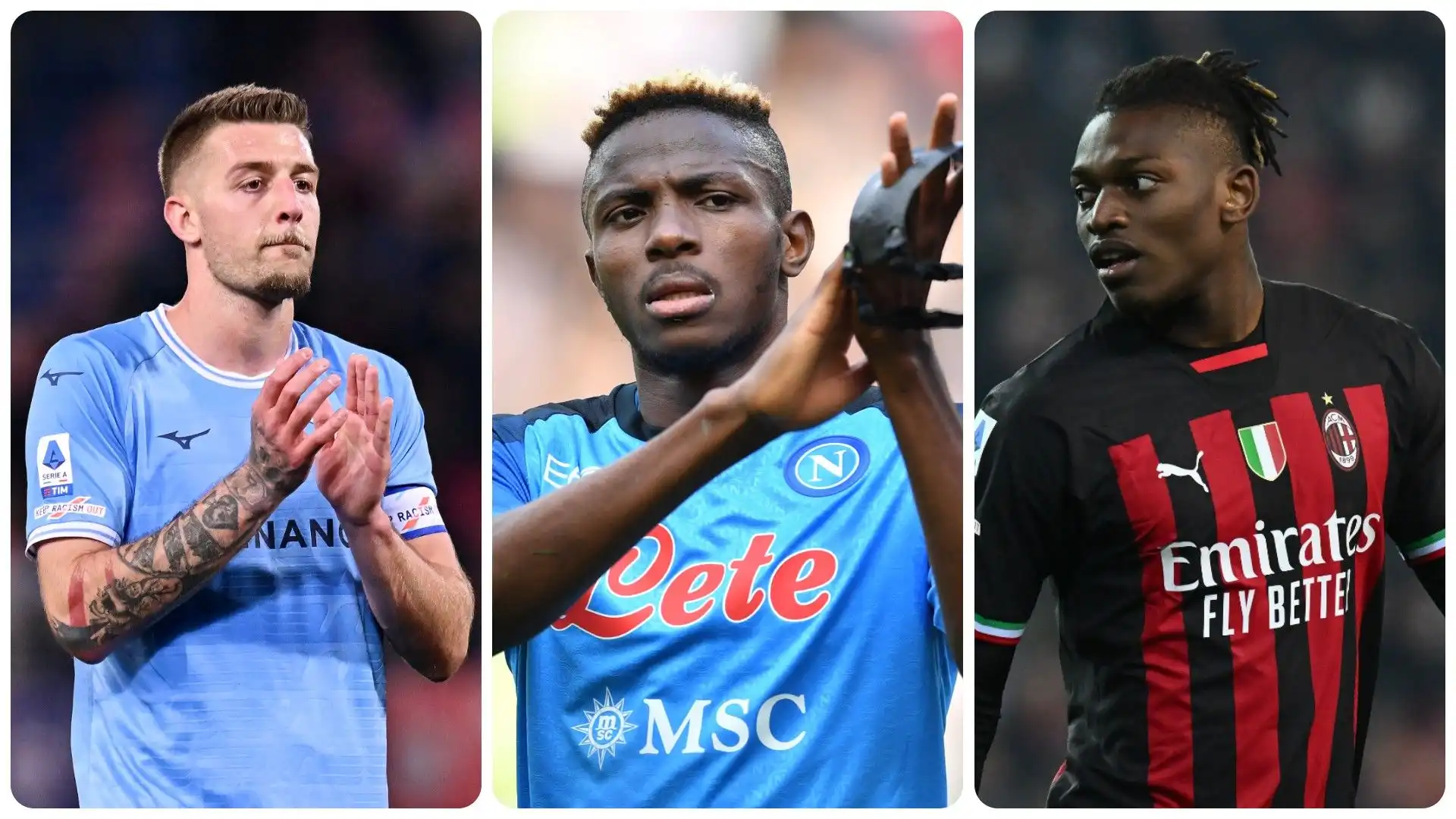 Serie A: il calciatore più prezioso per ogni squadra. Foto. Fonte: Transfermarkt
