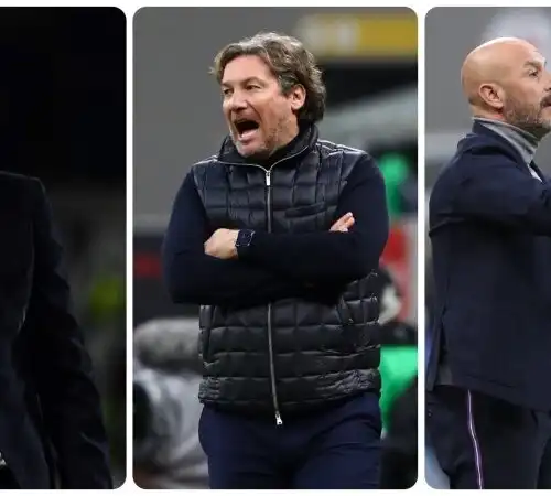 Serie A: il quadro completo degli allenatori. Le foto