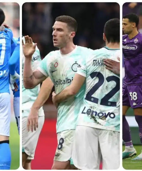 Serie A: le 10 squadre più preziose: classifica in foto