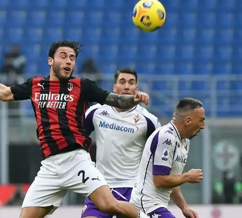 Serie A: Milan-Fiorentina 2-0, le foto più belle