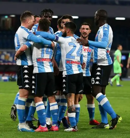 Serie A: Napoli-Lazio 5-2, le foto