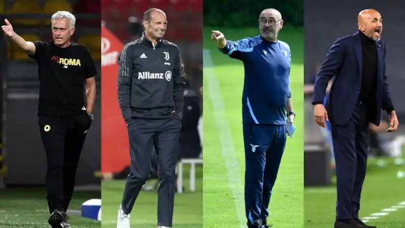 Ecco le panchine per la Serie A 2020/21