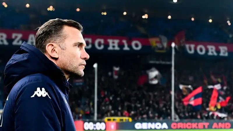 Mercato Genoa, Shevchenko vuole triplicare in attacco