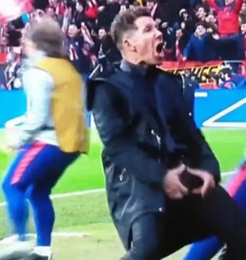 Bufera sull’esultanza, Simeone spiega