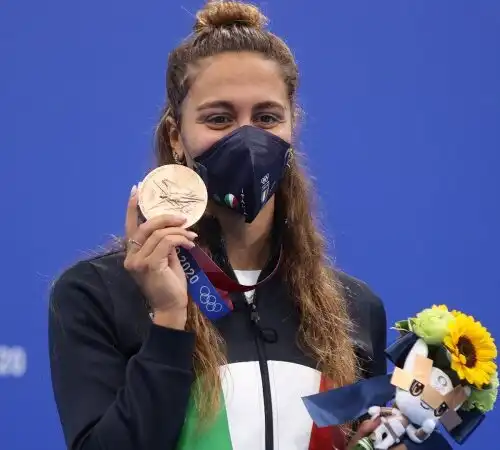 Tokyo 2020, splendido bronzo per Simona Quadarella