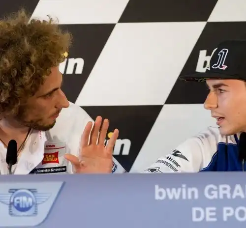 Lorenzo a Simoncelli: “Ho pianto per te”