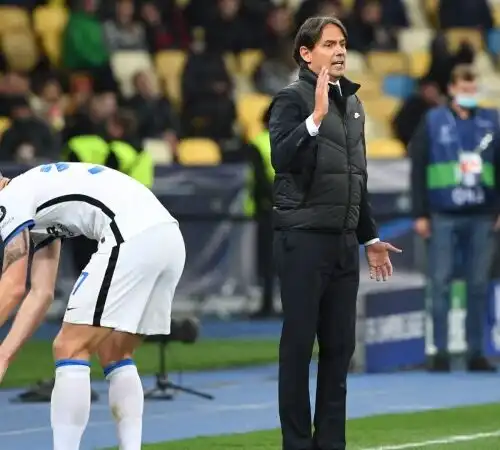 Simone Inzaghi non getta la croce sugli attaccanti