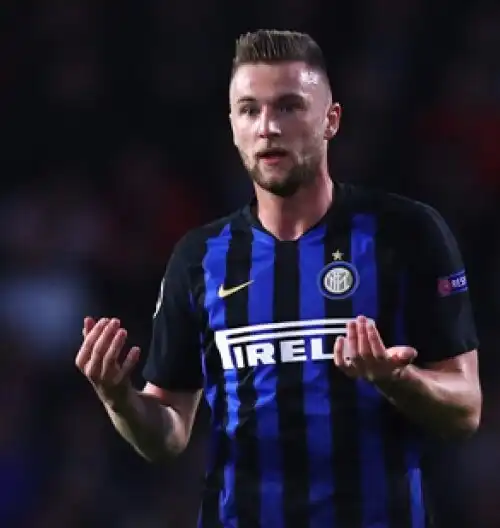 Inter, sale la quotazione di Skriniar