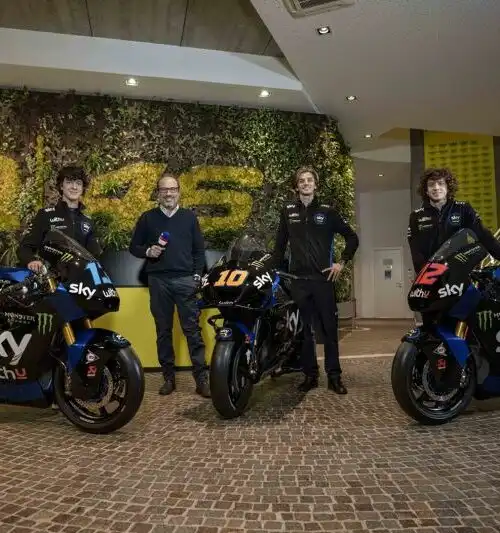 Sky Racing Team VR46: le foto delle moto del 2021