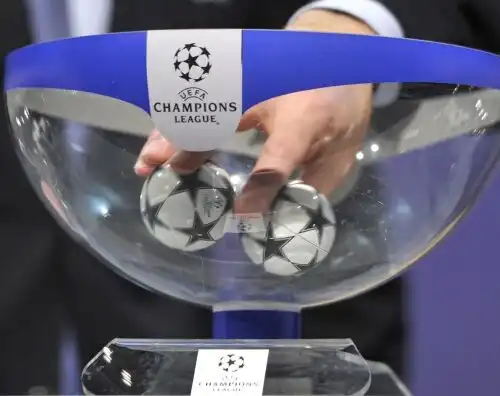 Sorteggio Champions, Juve e Roma pescano le big di Spagna