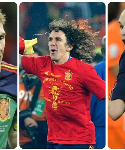 Spagna: cosa fanno i campioni del Mondiale 2010? Foto